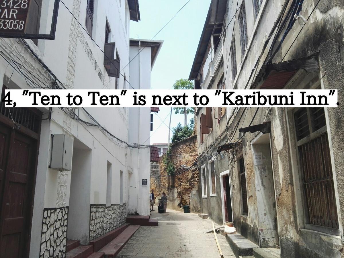 Ten To Ten Stone Town Zanzibar 外观 照片